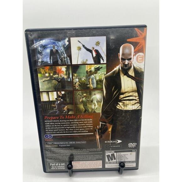 Hitman Blood Money PS2 CIB Sony PlayStation Complete - Tested - Picture 2 of 8